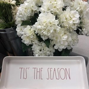 Rae Dunn “‘tis the season” platter